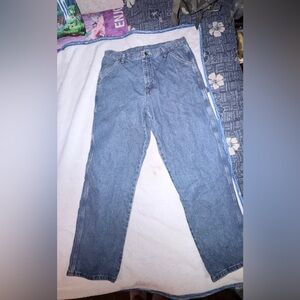 Men's Blue Bootcut Jeans